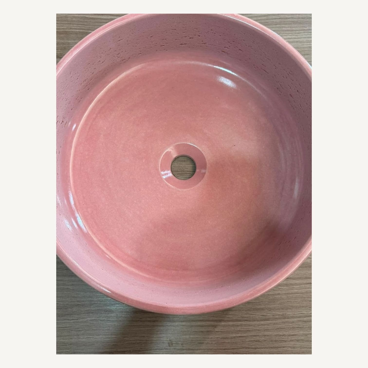 Bacha circular rosa